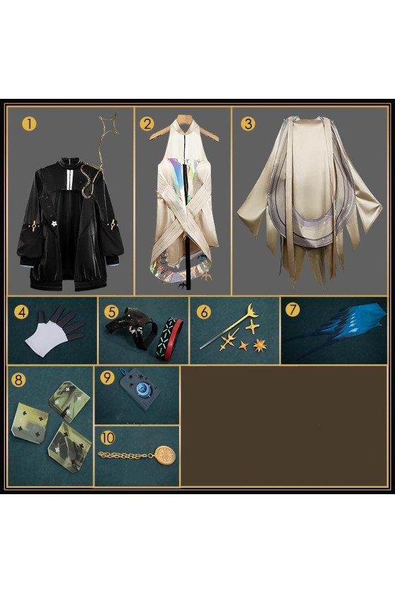 2XXT Cosplay Arknights Astgenne the Lightchaser Cosplay Costume